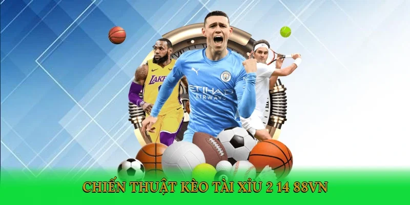 Chiến thuật Kèo tài xỉu 2 1/4 88VN